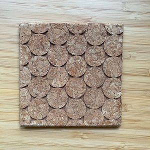 ISO Thirstystone Dotted Square Cork Coasters